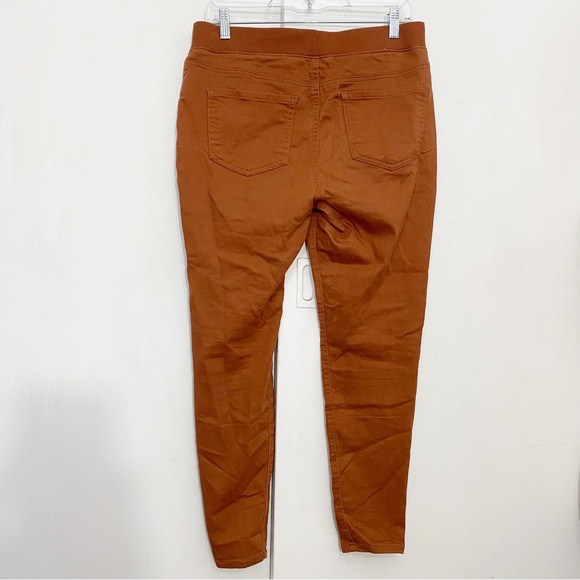 NO BOUNDARIES elastic waist woven skinny leg pants cotton polyester 11/13 - Picture 3 of 7